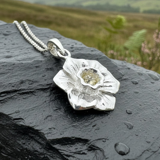 Welsh Daffodil Necklace