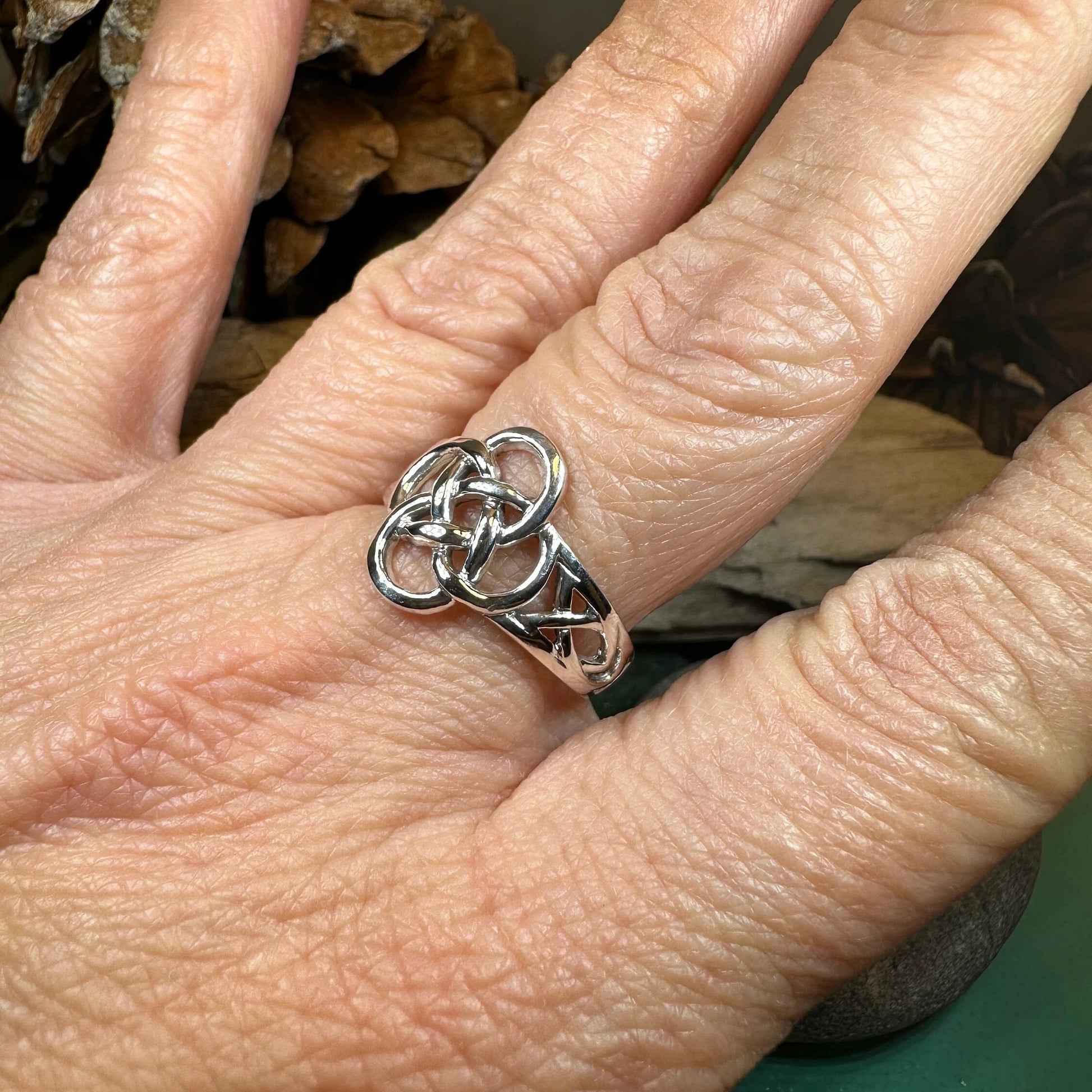 Celtic Dara Knot Ring — view 3