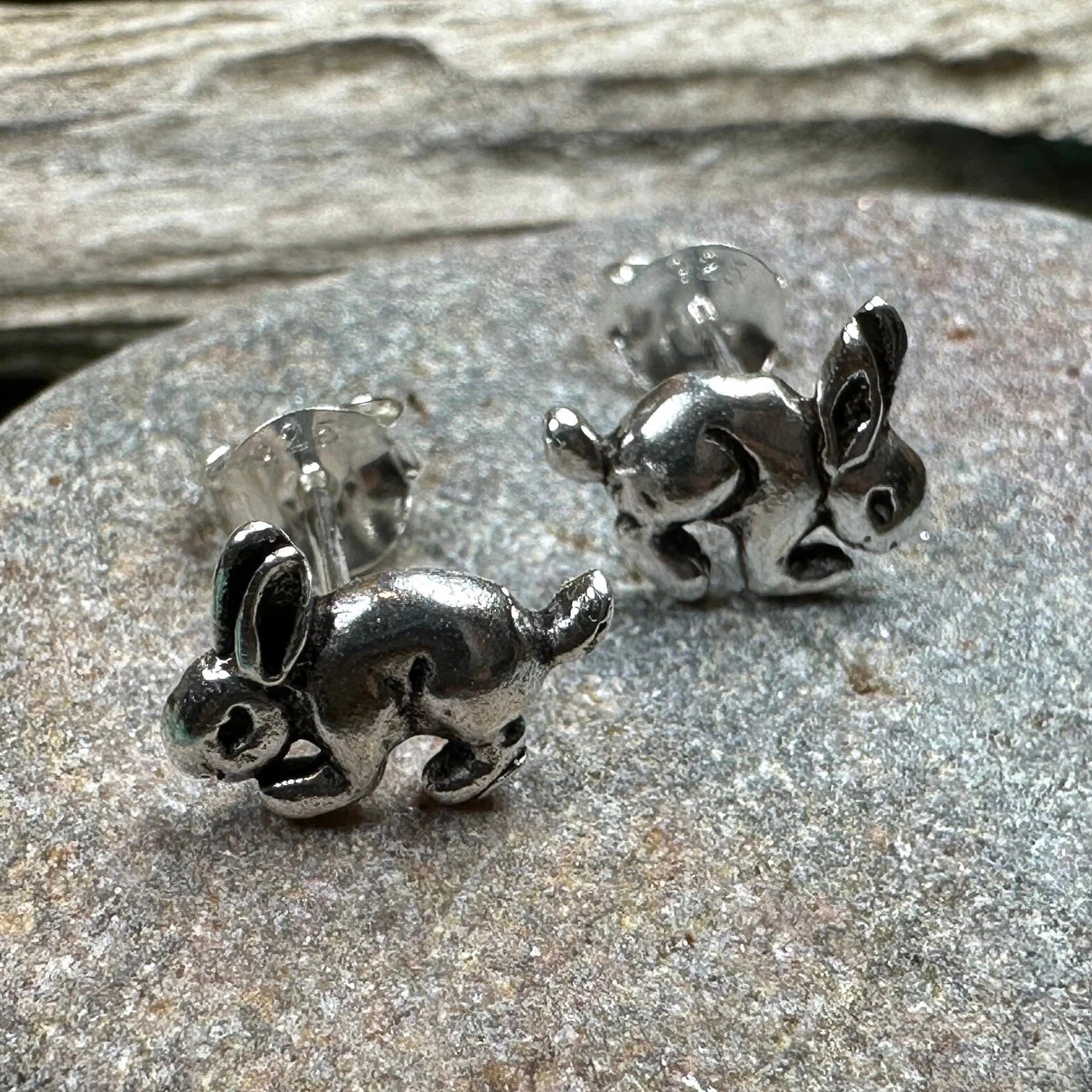 Running Bunny Earrings — view 7
