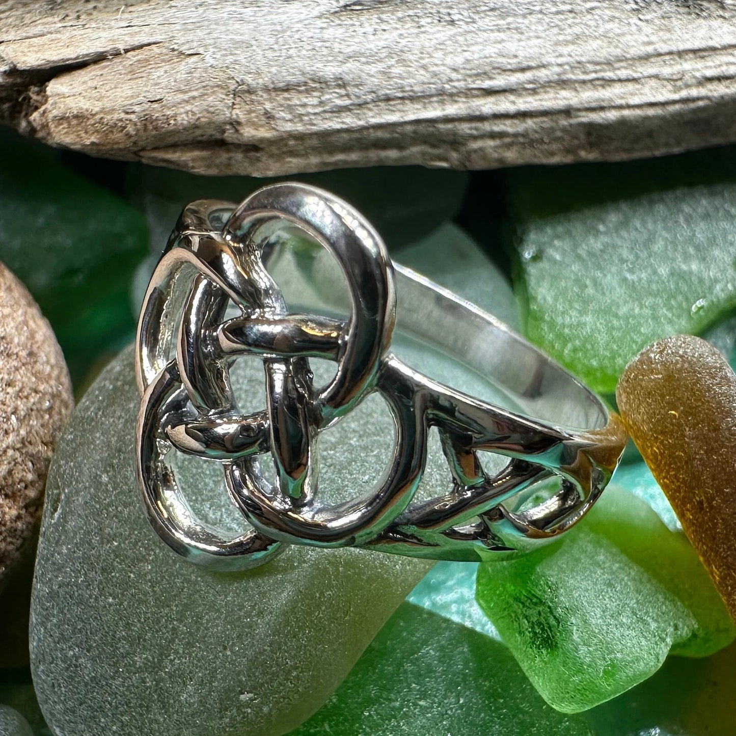 Celtic Dara Knot Ring — view 8