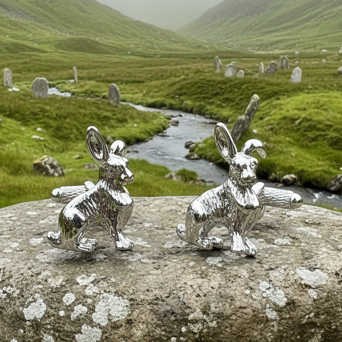 Rabbit Cufflinks for Men