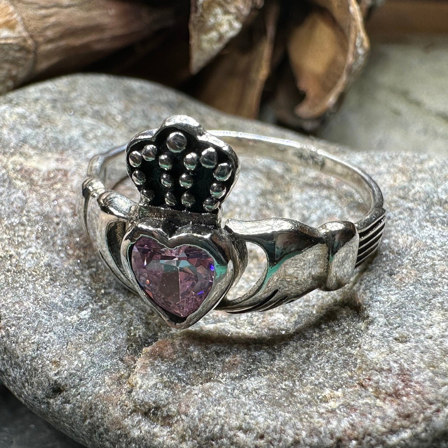 Claddagh Ring, Celtic Jewelry, Silver Irish Ring, Celtic Knot Jewelry, Ireland Ring, Irish Dance Gift, Anniversary Gift, Ladies Promise Ring