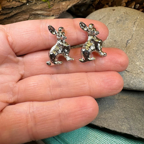 Load image into Gallery viewer, Rabbit Cufflinks for Men
