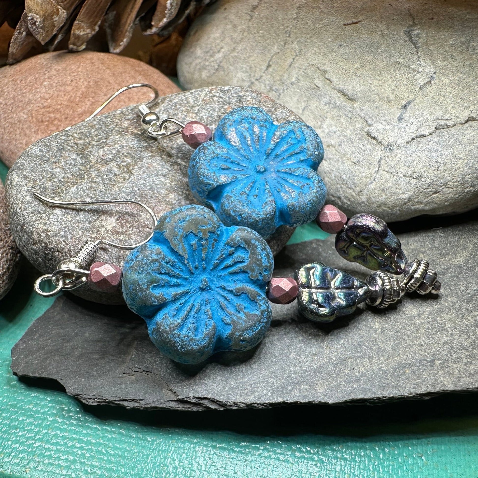 Celtic Spring Earrings, Celtic Jewelry, Crystal Jewelry, Wiccan Jewelry, Mom Gift, Sister Gift, Aunt Gift, Teacher Gift, Girlfriend Gift