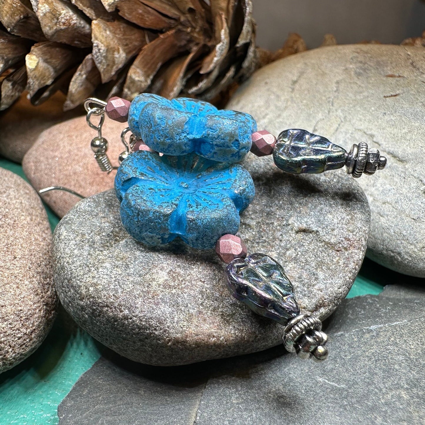 Celtic Spring Earrings, Celtic Jewelry, Crystal Jewelry, Wiccan Jewelry, Mom Gift, Sister Gift, Aunt Gift, Teacher Gift, Girlfriend Gift