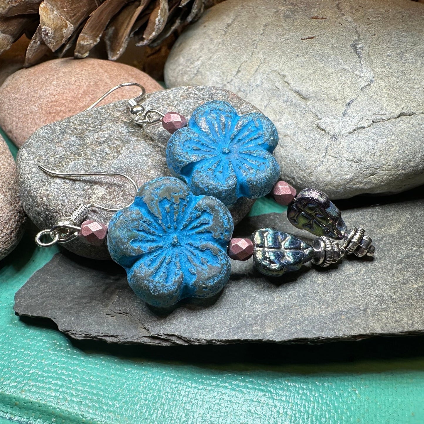 Celtic Spring Earrings, Celtic Jewelry, Crystal Jewelry, Wiccan Jewelry, Mom Gift, Sister Gift, Aunt Gift, Teacher Gift, Girlfriend Gift