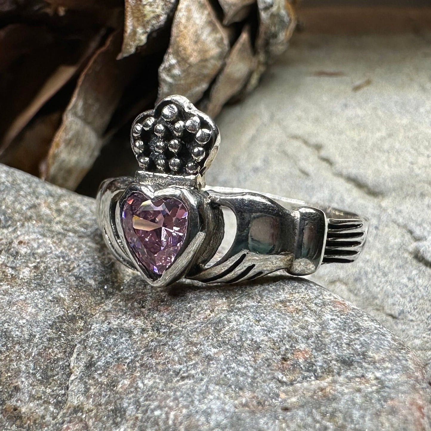 Claddagh Ring, Celtic Jewelry, Silver Irish Ring, Celtic Knot Jewelry, Ireland Ring, Irish Dance Gift, Anniversary Gift, Ladies Promise Ring