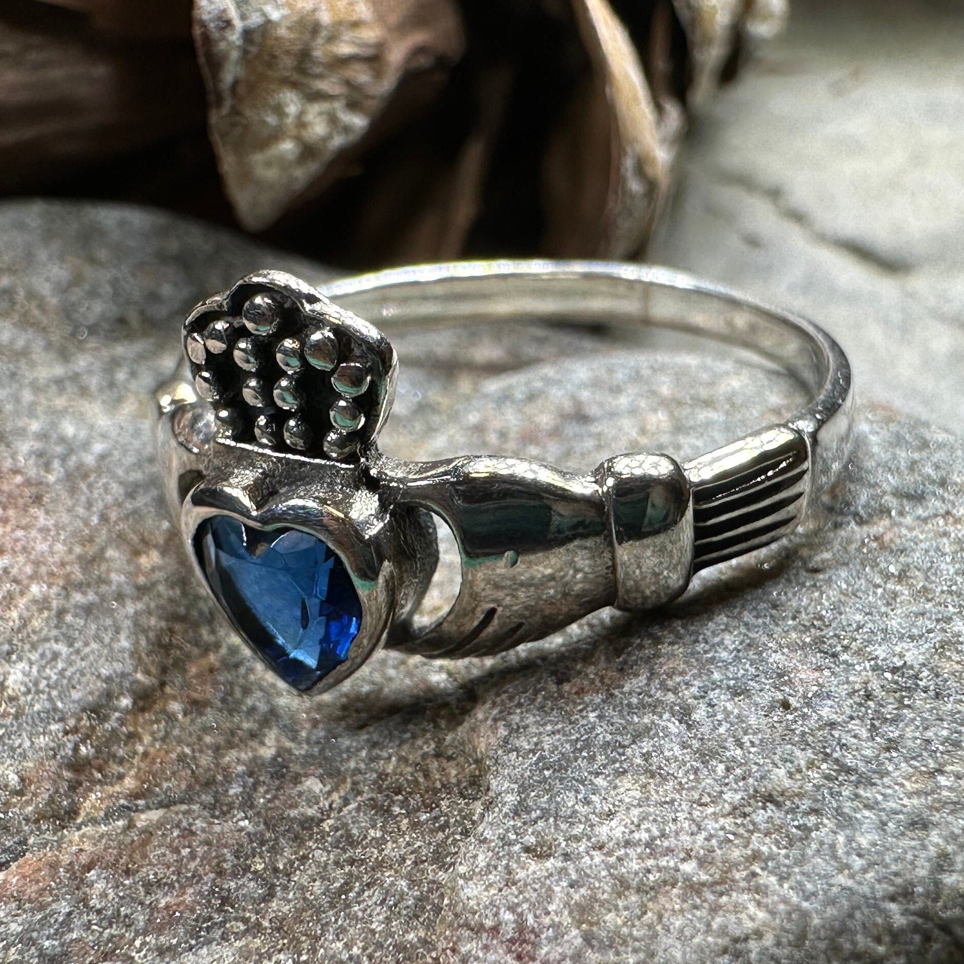 Claddagh Ring, Celtic Jewelry, Silver Irish Ring, Celtic Knot Jewelry, Ireland Ring, Irish Dance Gift, Anniversary Gift, Ladies Promise Ring