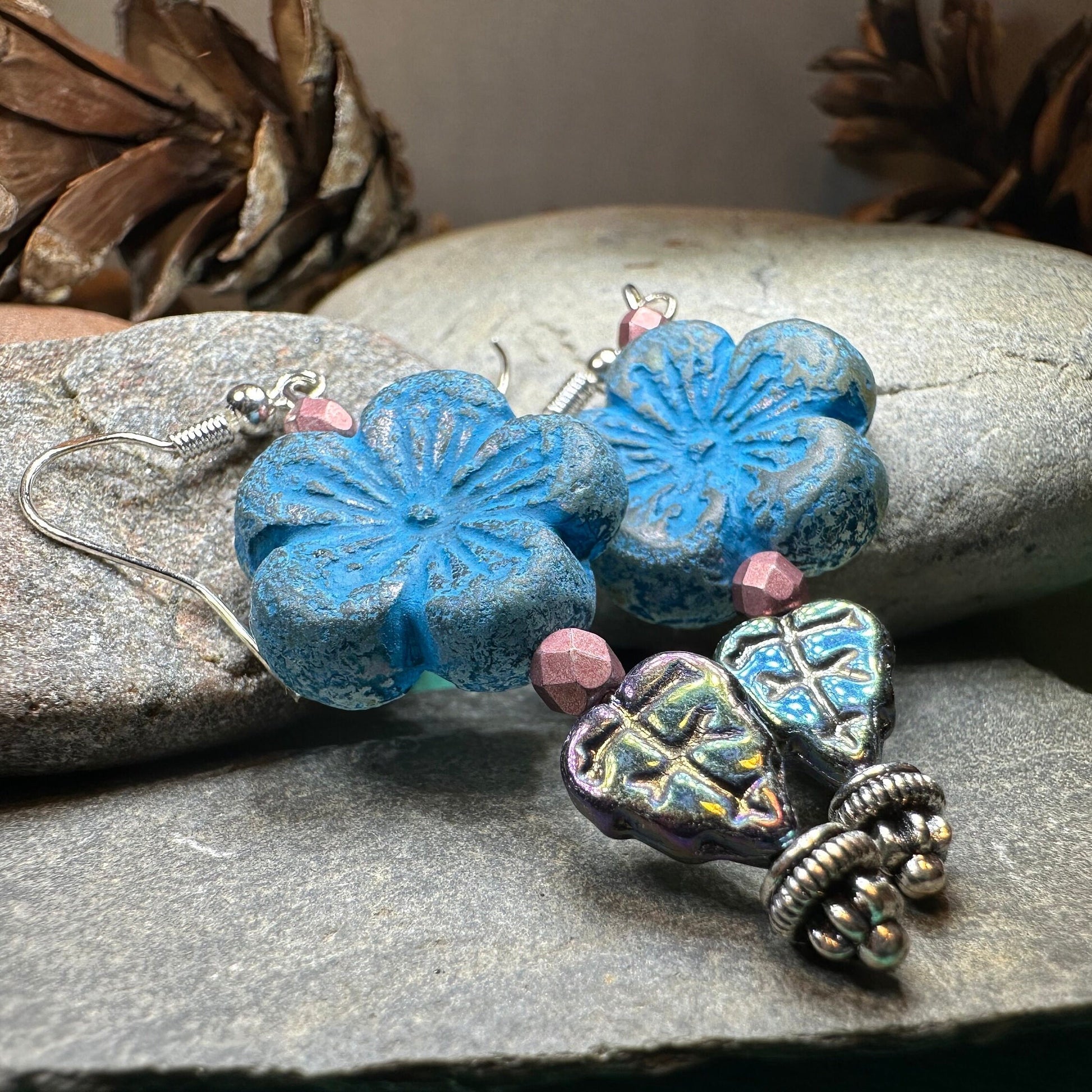 Celtic Spring Earrings, Celtic Jewelry, Crystal Jewelry, Wiccan Jewelry, Mom Gift, Sister Gift, Aunt Gift, Teacher Gift, Girlfriend Gift