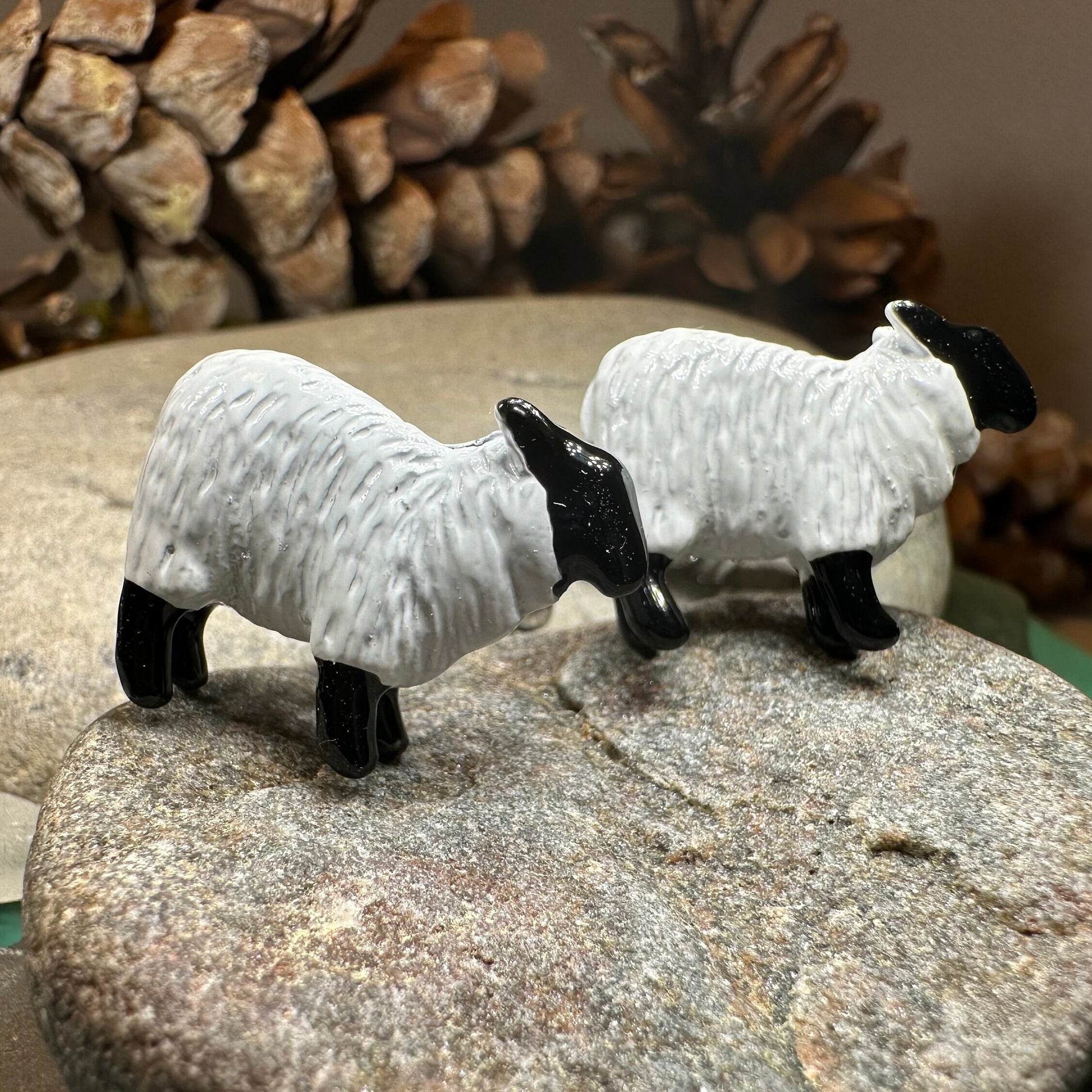 Sheep Cuff Links, Scotland Jewelry, Men's Irish Jewelry, Ireland Jewelry Gift, Groom Gift, Boyfriend Gift, Husband Gift, Scottish Cufflinks