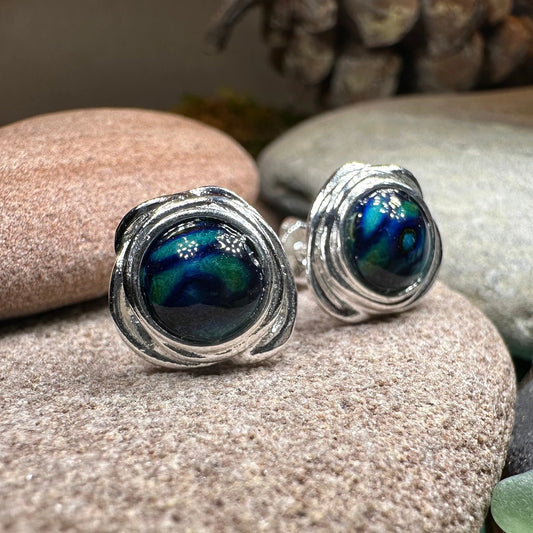 Celtic Heathergems Post Earrings - Handmade in Scotland — view 14