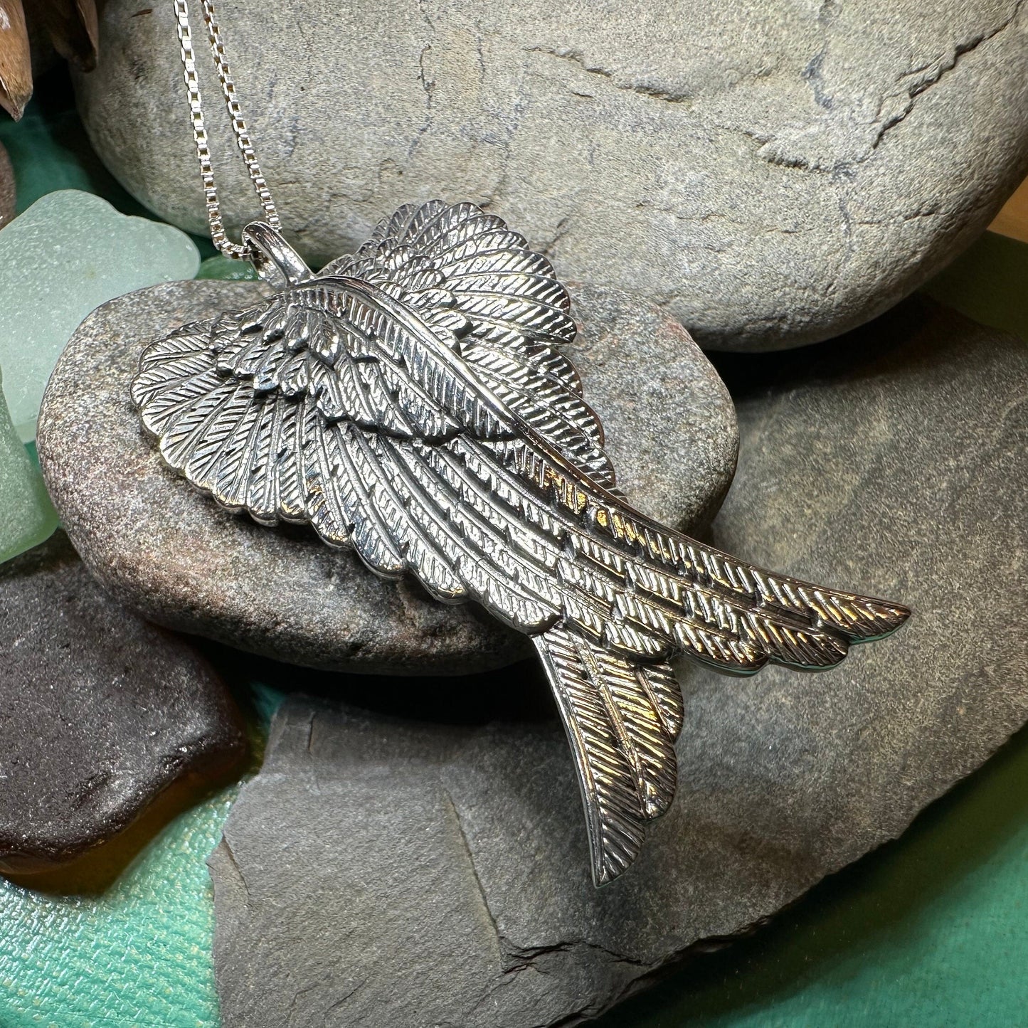 Yasmine Angel Wings Necklace