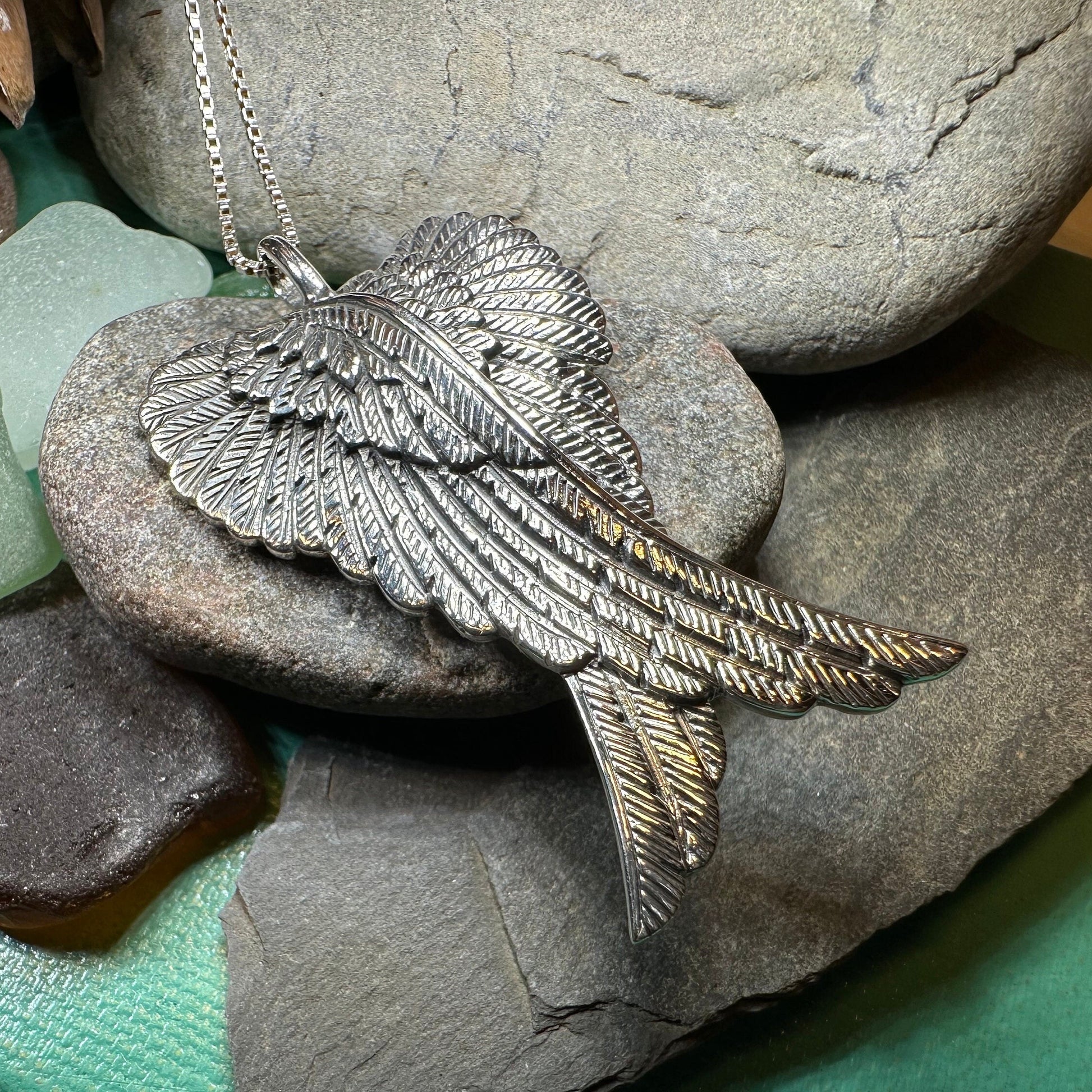 Yasmine Angel Wings Necklace