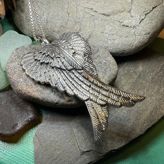 Yasmine Angel Wings Necklace
