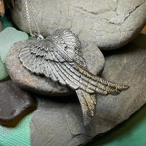 Load image into Gallery viewer, Yasmine Angel Wings Necklace
