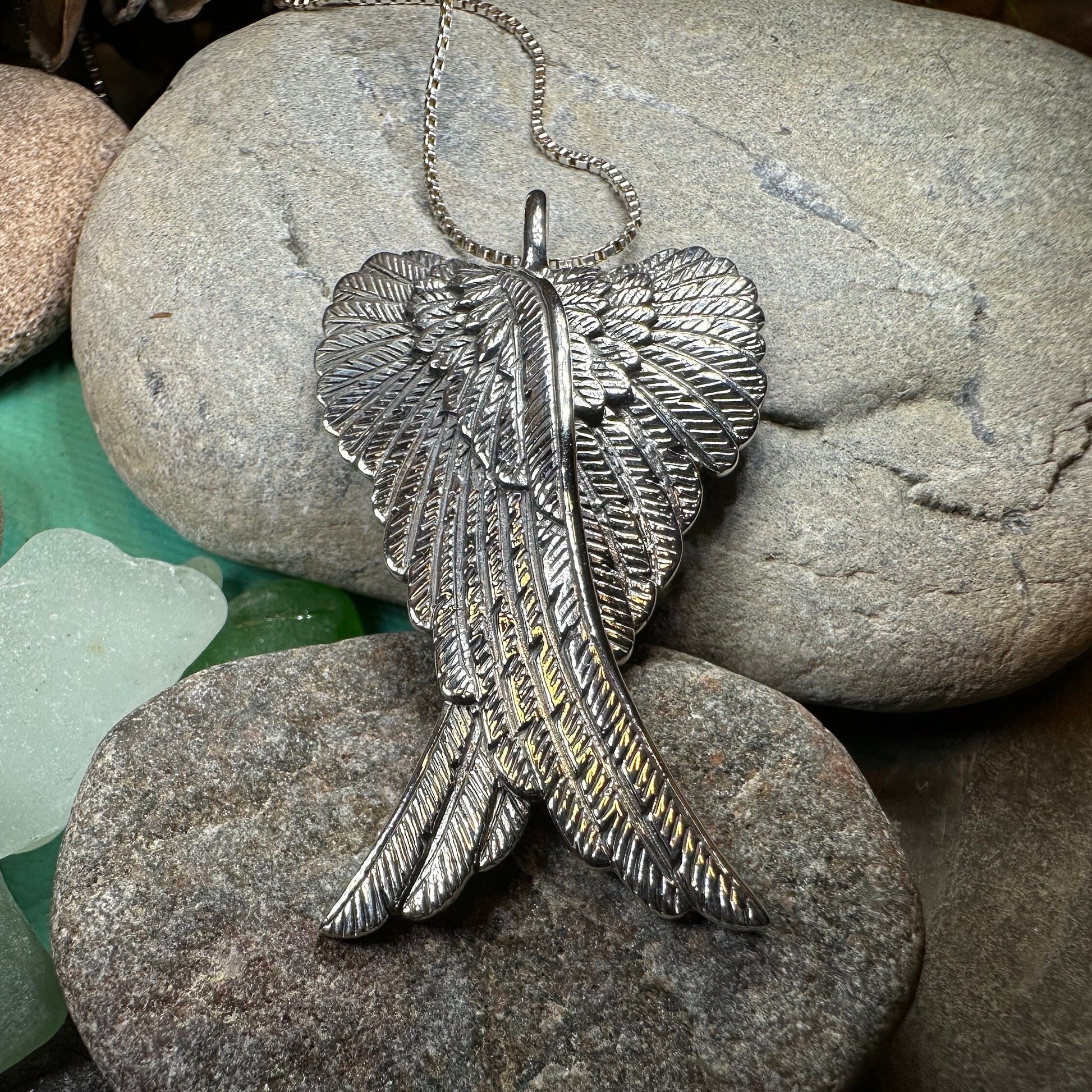 Yasmine Angel Wings Necklace