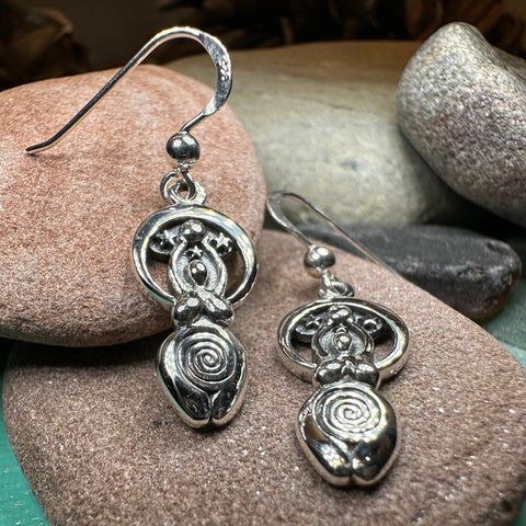 Load image into Gallery viewer, Moon Goddess Earrings
