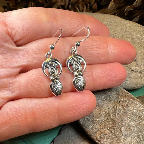 Load image into Gallery viewer, Moon Goddess Earrings
