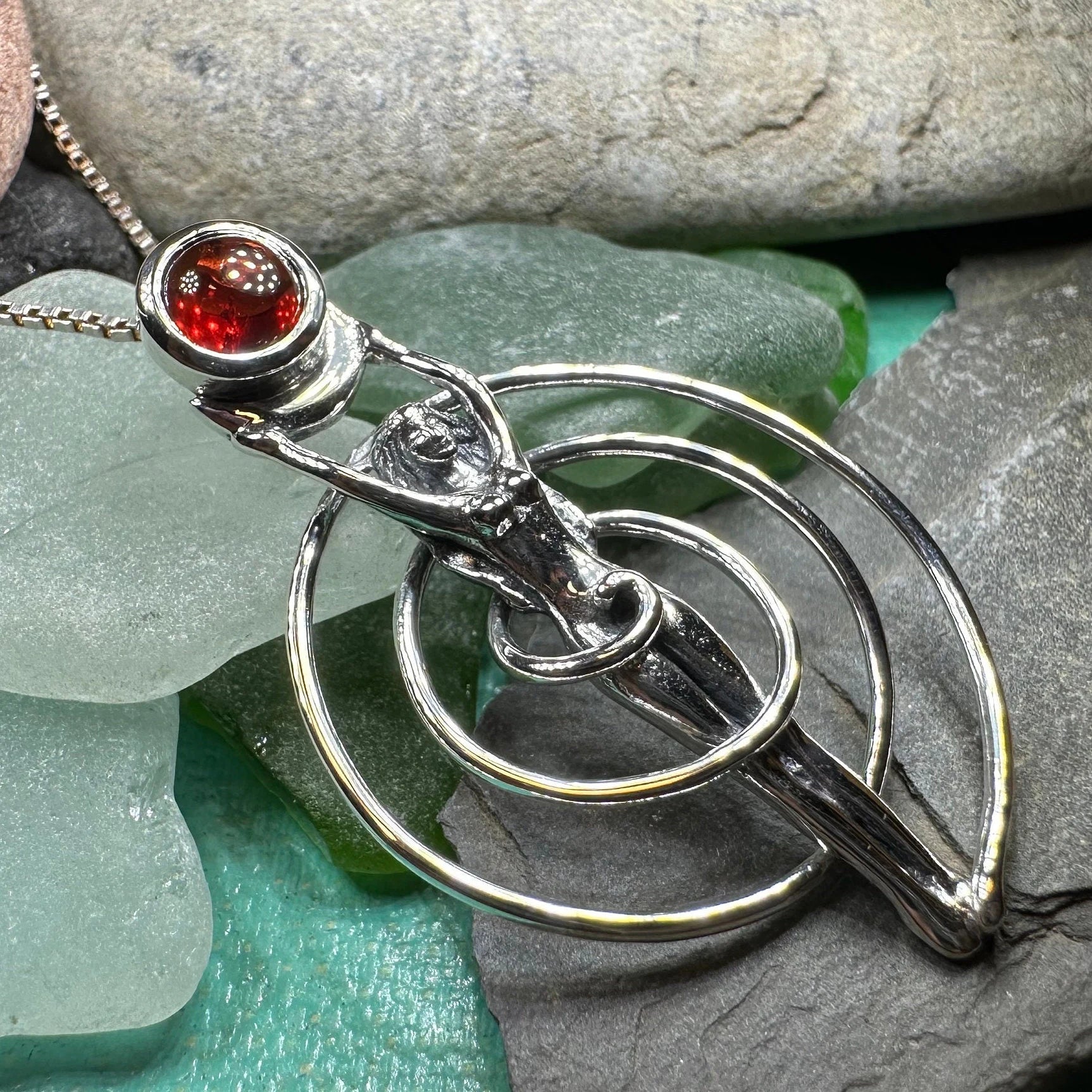 Danu Spiral Necklace — view 2