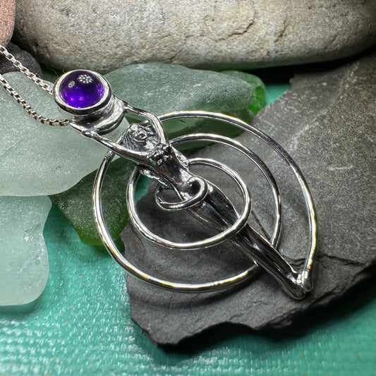 Danu Spiral Necklace — view 3