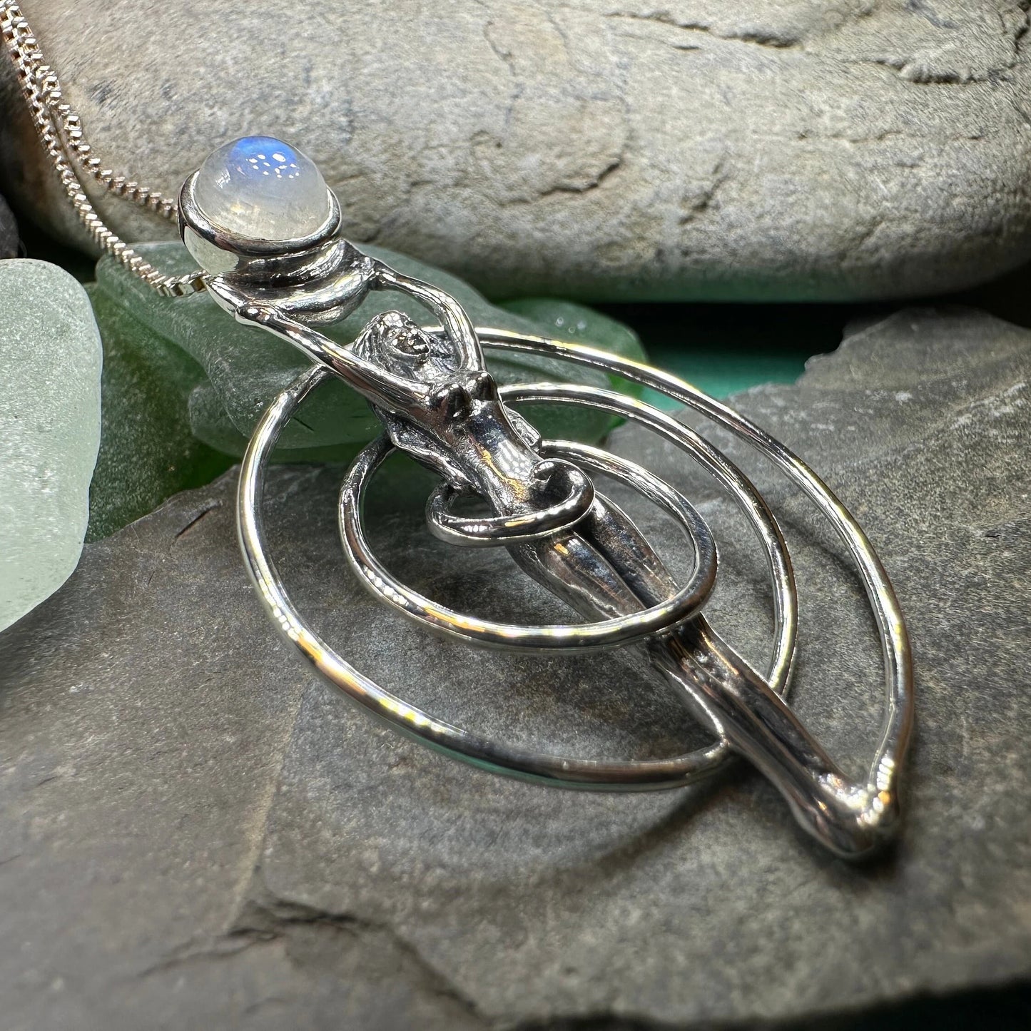 Danu Spiral Necklace — view 10