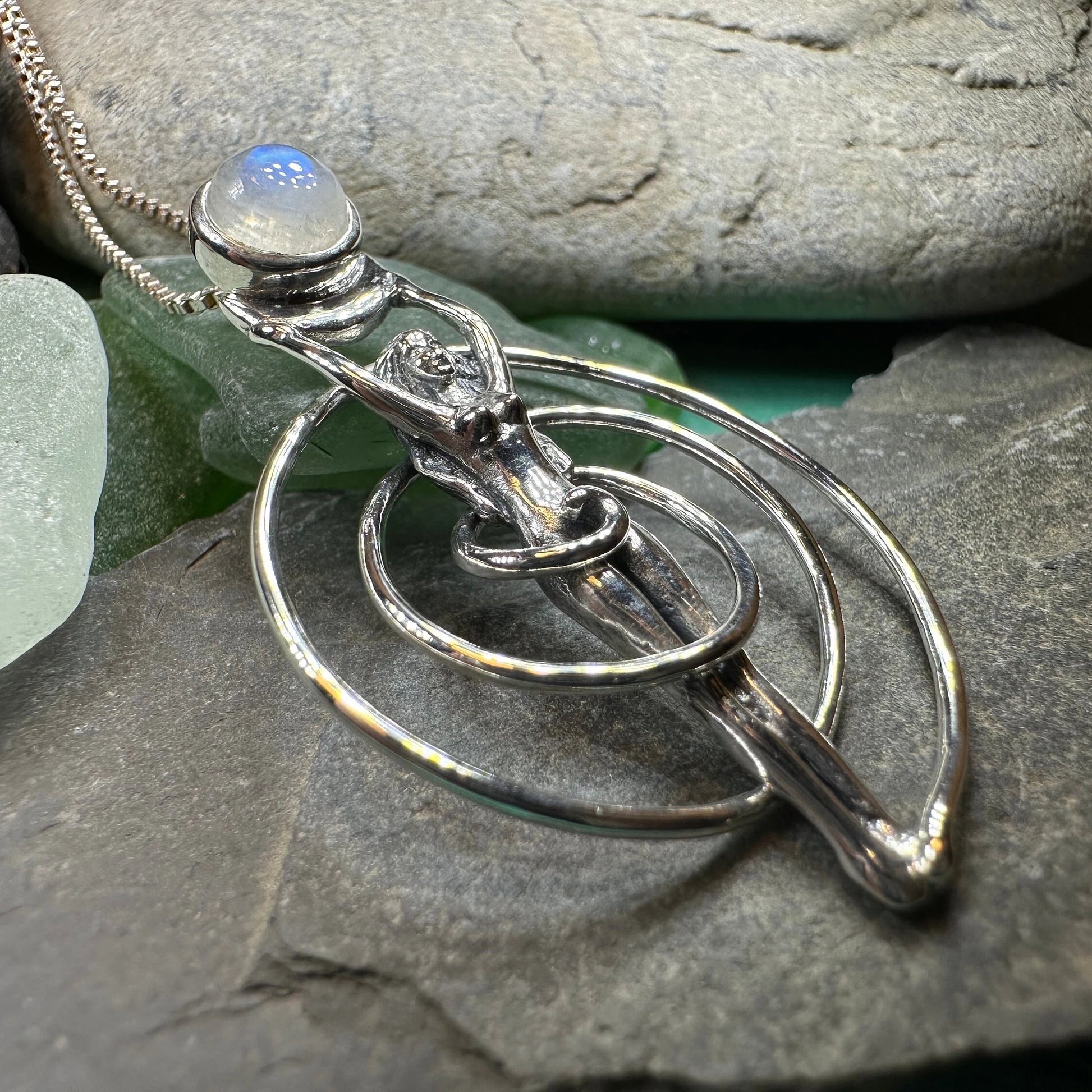 Danu Spiral Necklace — view 10