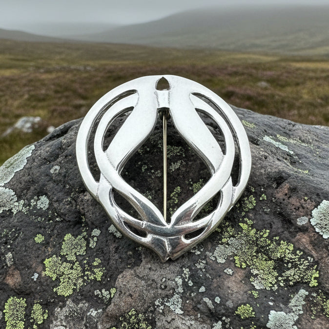 Celtic Knot Brooch, Celtic Jewelry, Irish Jewelry, Scotland Brooch, Celtic Brooch, Anniversary Gift, Celtic Pin, Ireland Gift, Norse Brooch