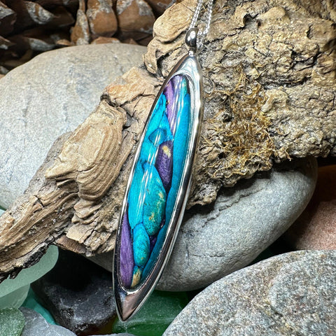 Load image into Gallery viewer, Scottish Highlands Heathergems Necklace - Handmade in Scotland
