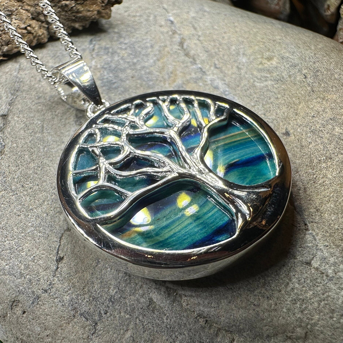 Heathergems Scottish Tree of Life Necklace - Handmade in Scotland — view 3