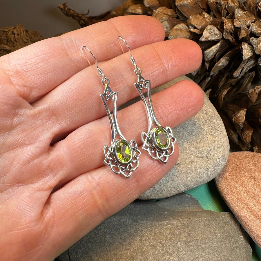 Celtic Knot Earrings, Irish Jewelry, Celtic Jewelry, Mom Gift, Anniversary Gift, Scotland Jewelry, Wife Gift, Love Knot Jewelry, Sister Gift