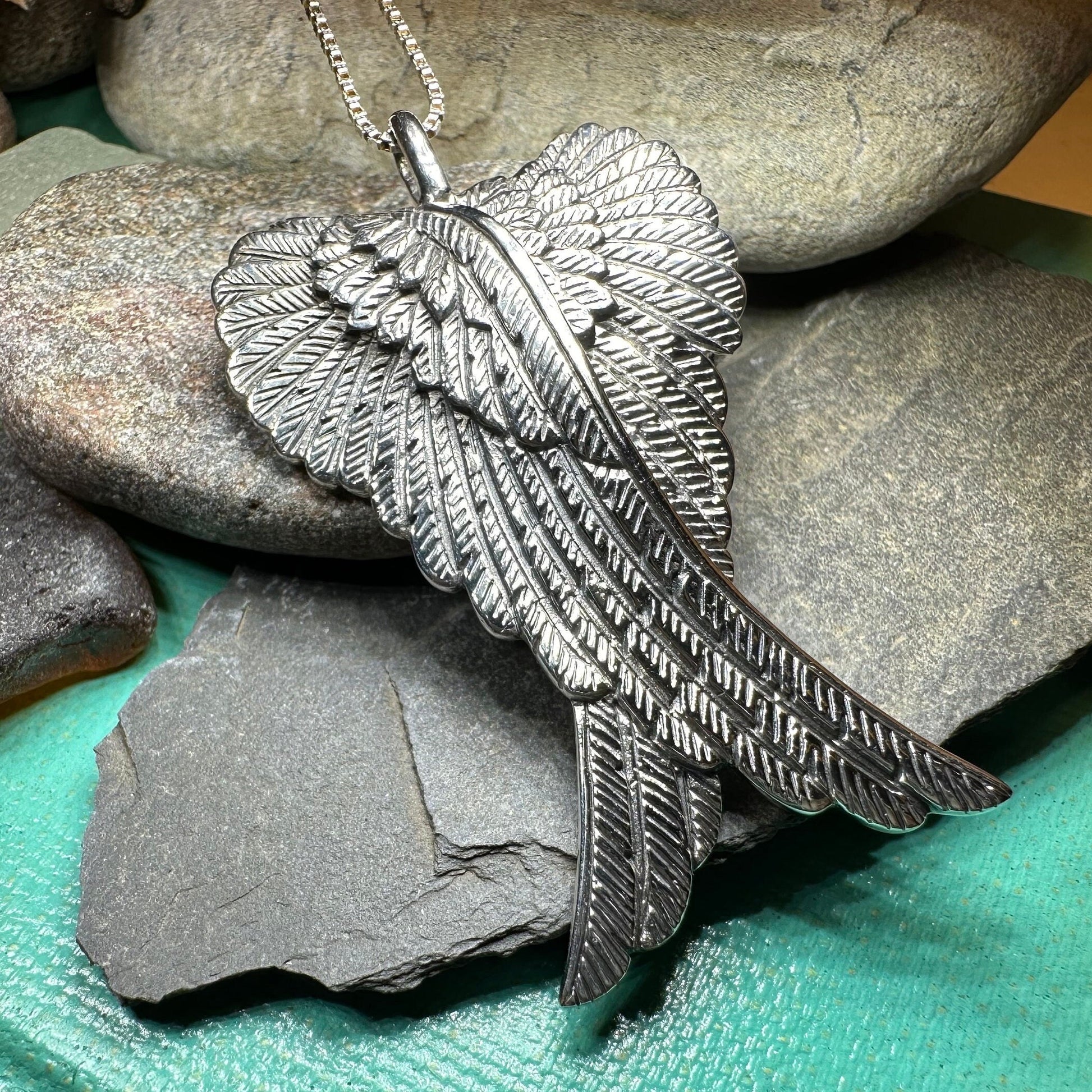 Yasmine Angel Wings Necklace