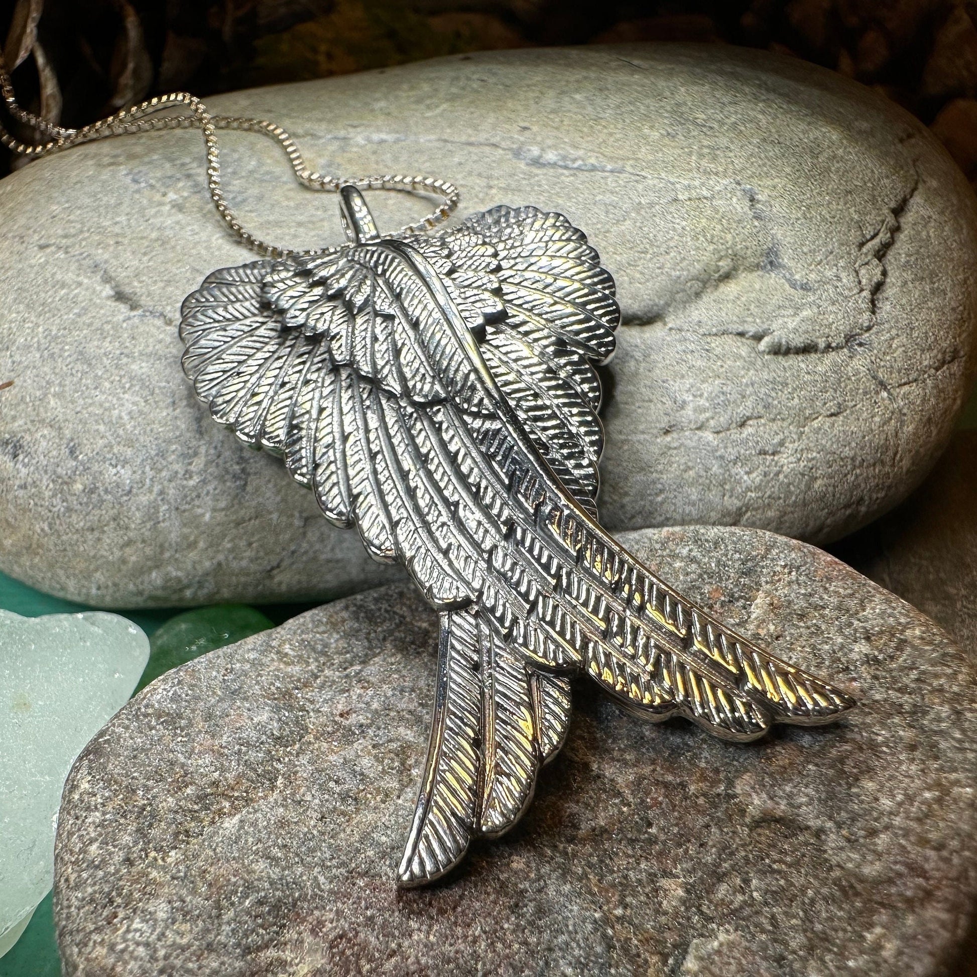 Yasmine Angel Wings Necklace