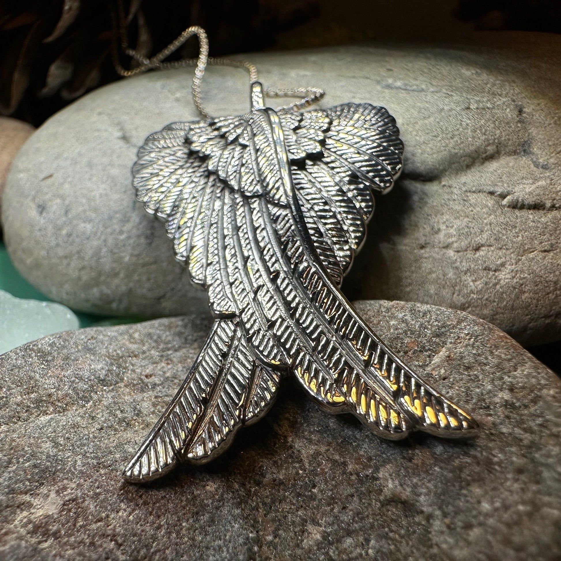Yasmine Angel Wings Necklace
