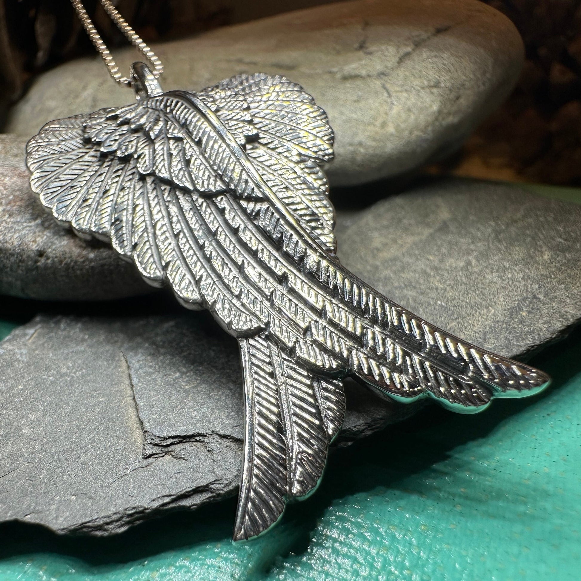 Yasmine Angel Wings Necklace