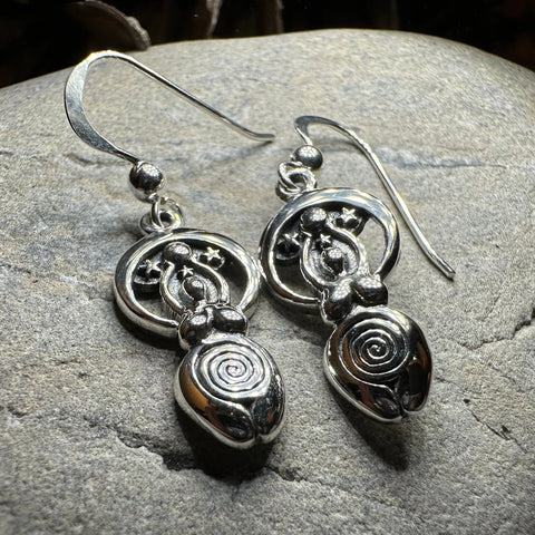 Load image into Gallery viewer, Moon Goddess Earrings
