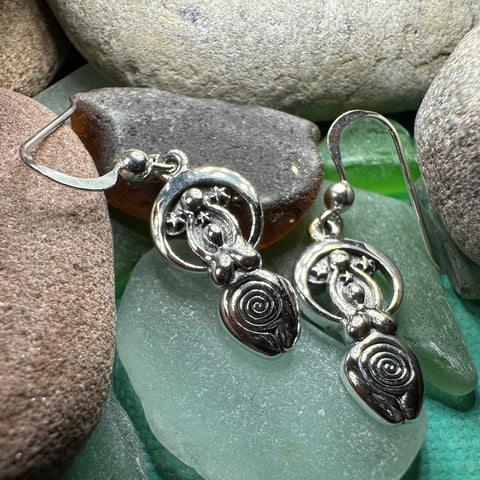 Load image into Gallery viewer, Moon Goddess Earrings
