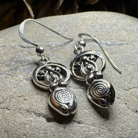 Load image into Gallery viewer, Moon Goddess Earrings
