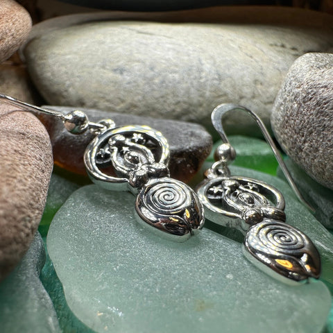 Load image into Gallery viewer, Moon Goddess Earrings
