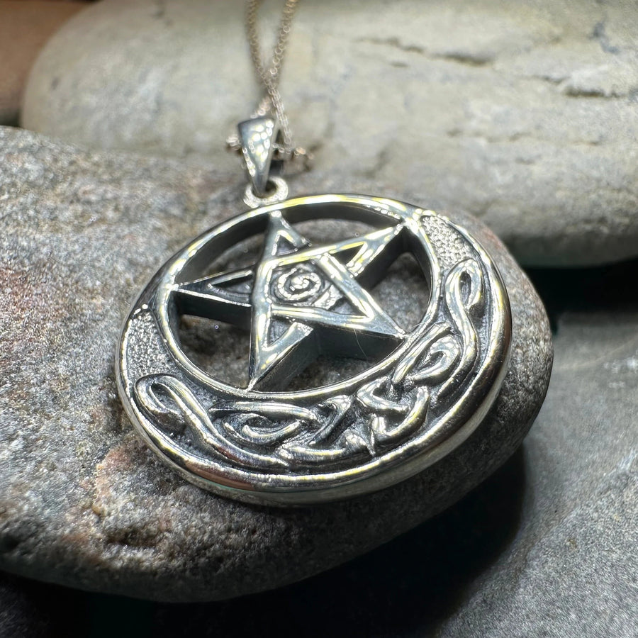 Moon And Star Necklace