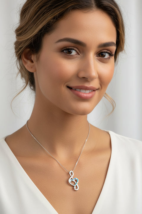 Load image into Gallery viewer, Opal Music Necklace
