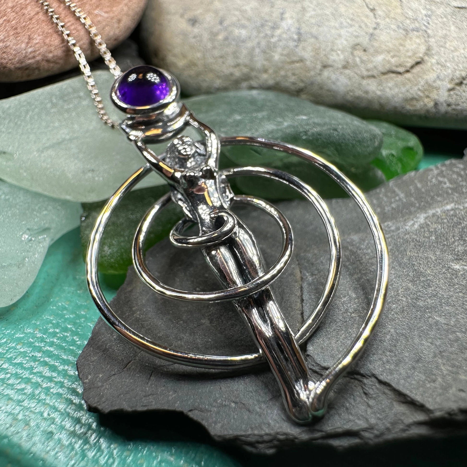 Danu Spiral Necklace — view 6