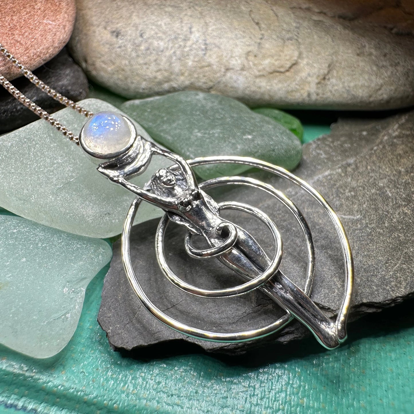 Danu Spiral Necklace — view 8