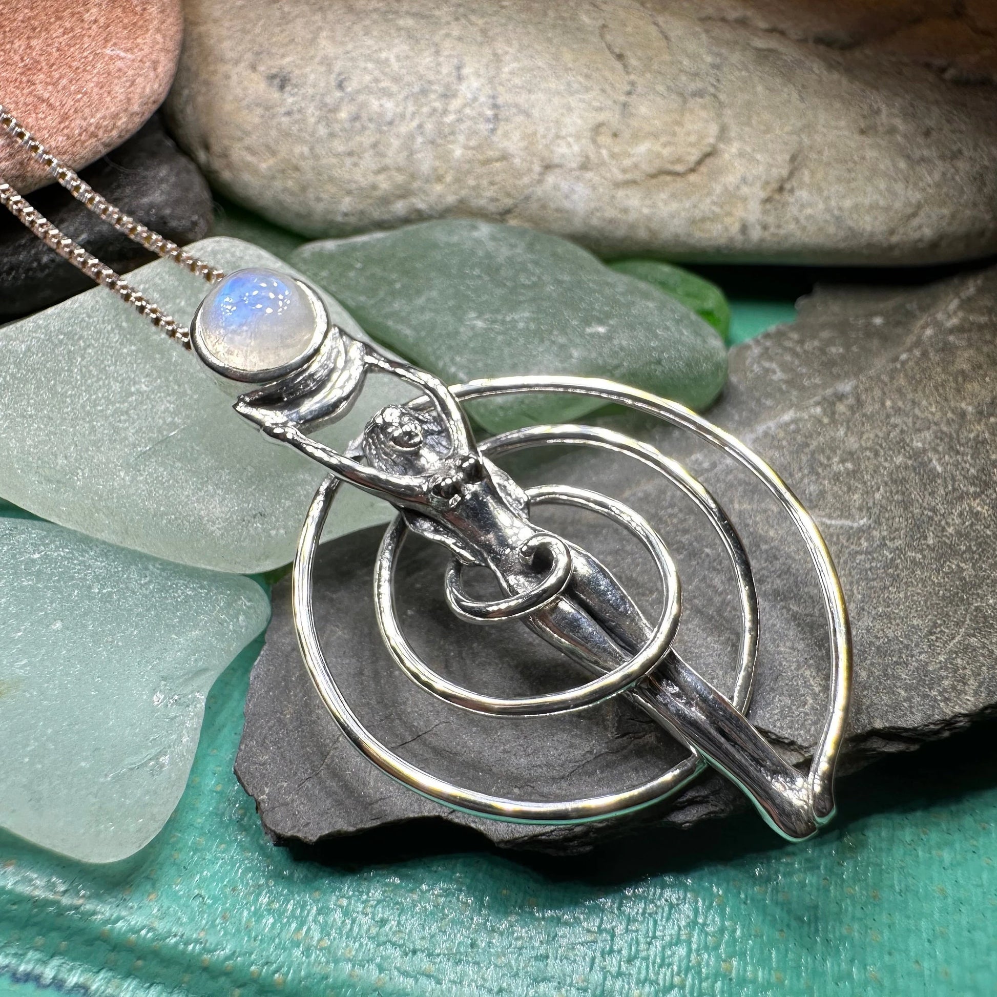Danu Spiral Necklace — view 8