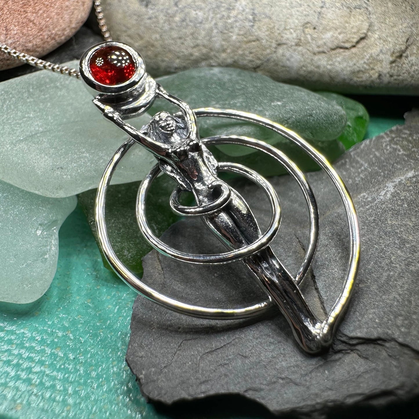 Danu Spiral Necklace — view 4