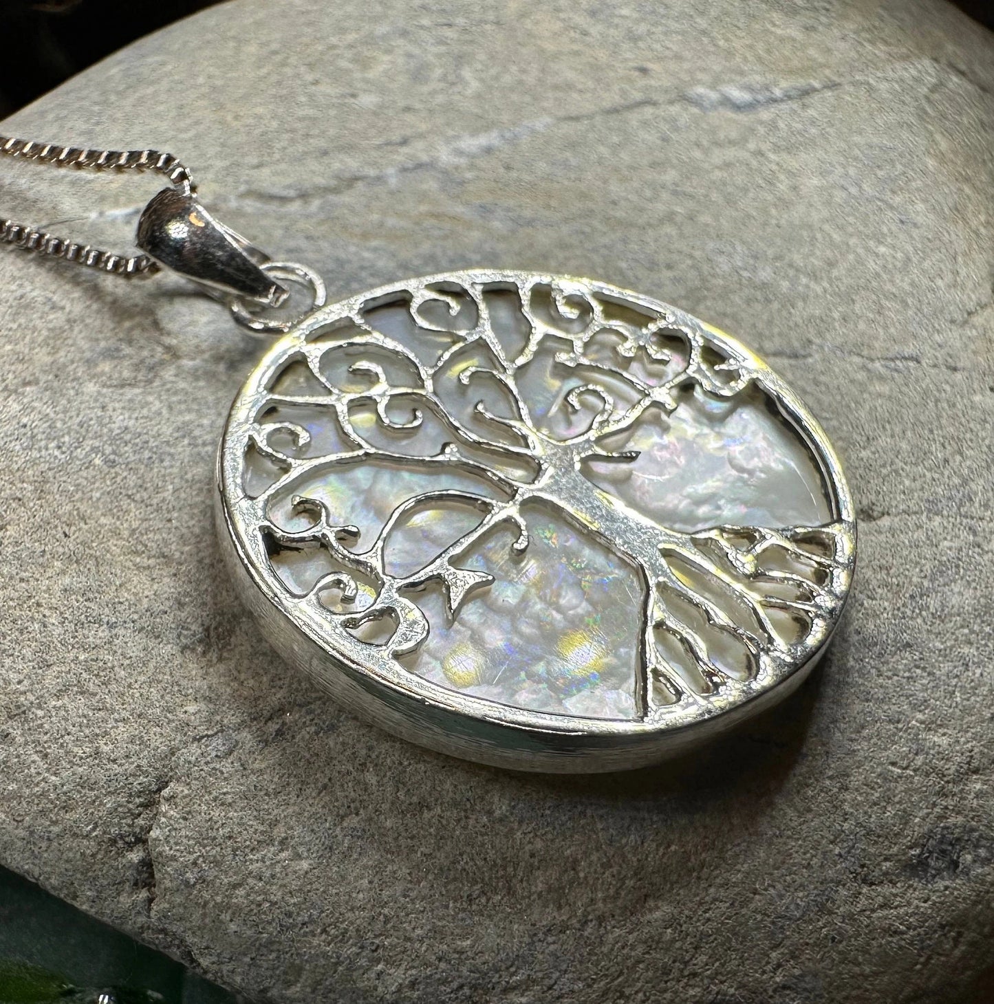 Leandra Tree of Life Necklace — view 8