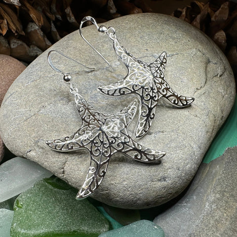 Load image into Gallery viewer, Cassie Starfish Earrings
