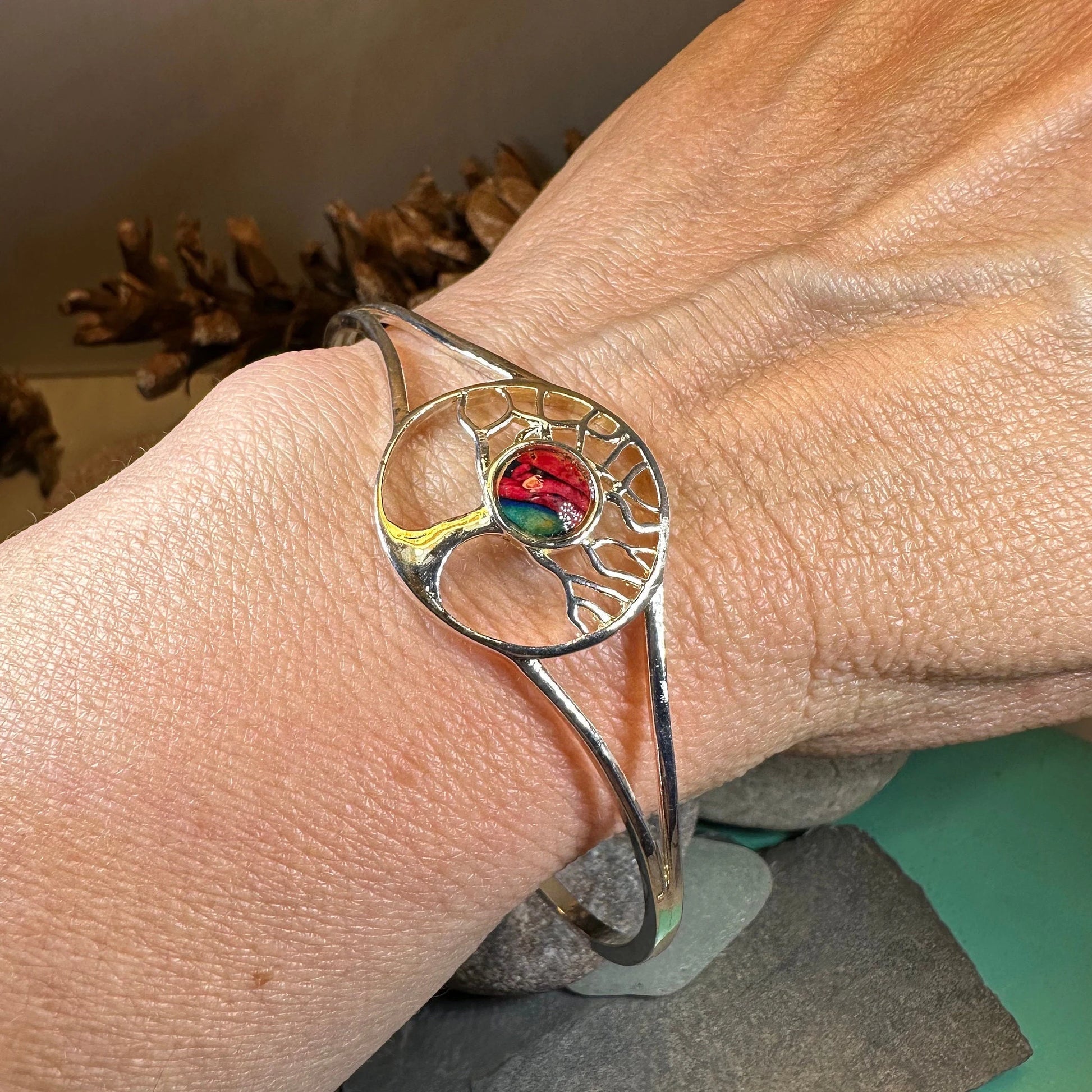 Heathergems Tree of Life Bracelet - Handmade in Scotland — view 10
