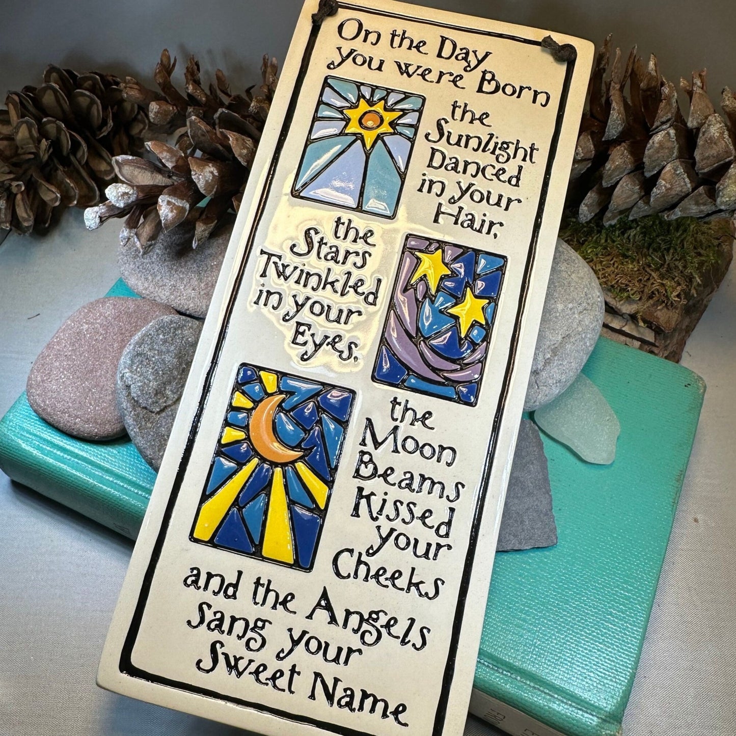 Birthday Ceramic Wall Art — view 3