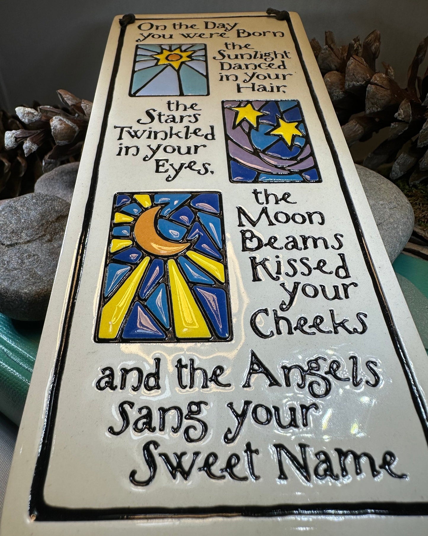 Birthday Ceramic Wall Art — view 8