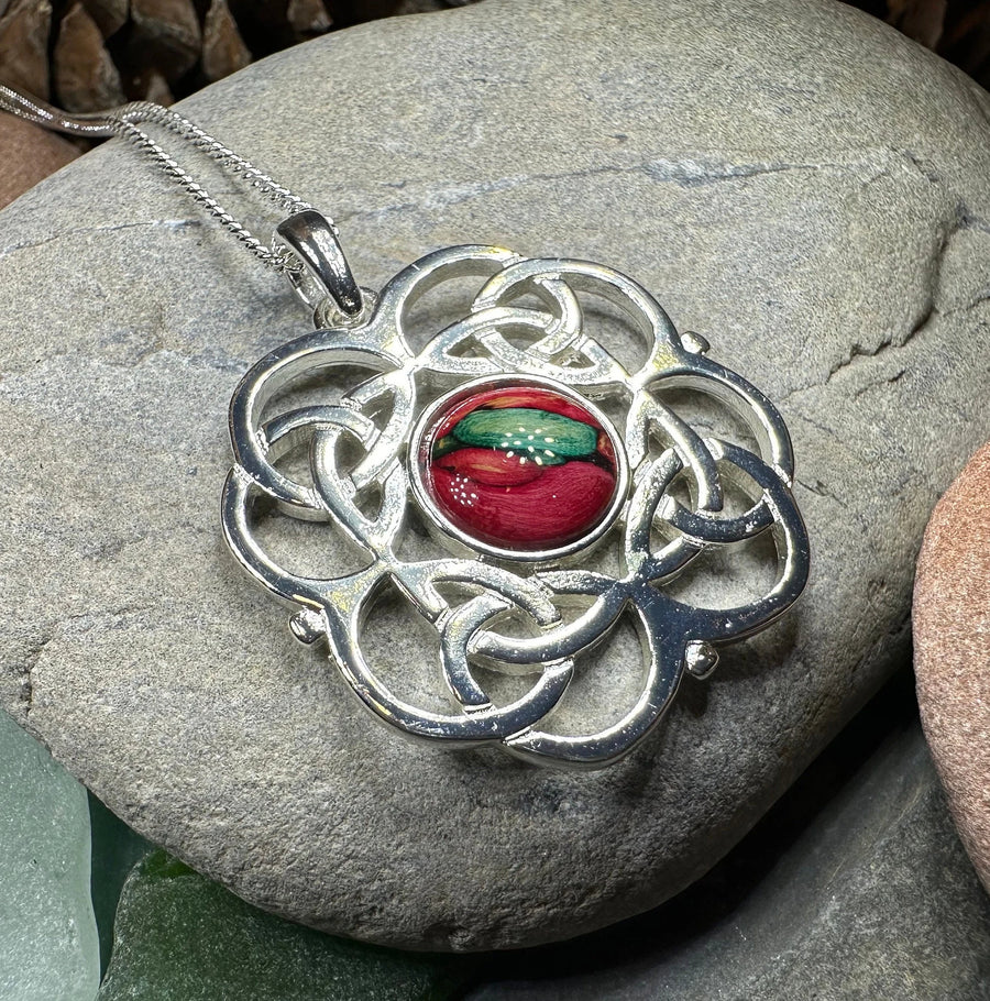 Heathergems Celtic Knot Necklace — Scotland Jewelry